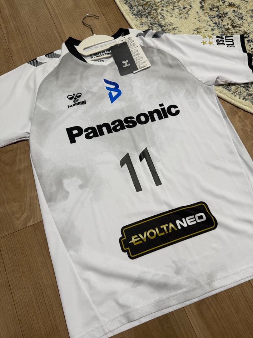 2024-25レプリカユニフォーム アウェイ（白）M #11 西田