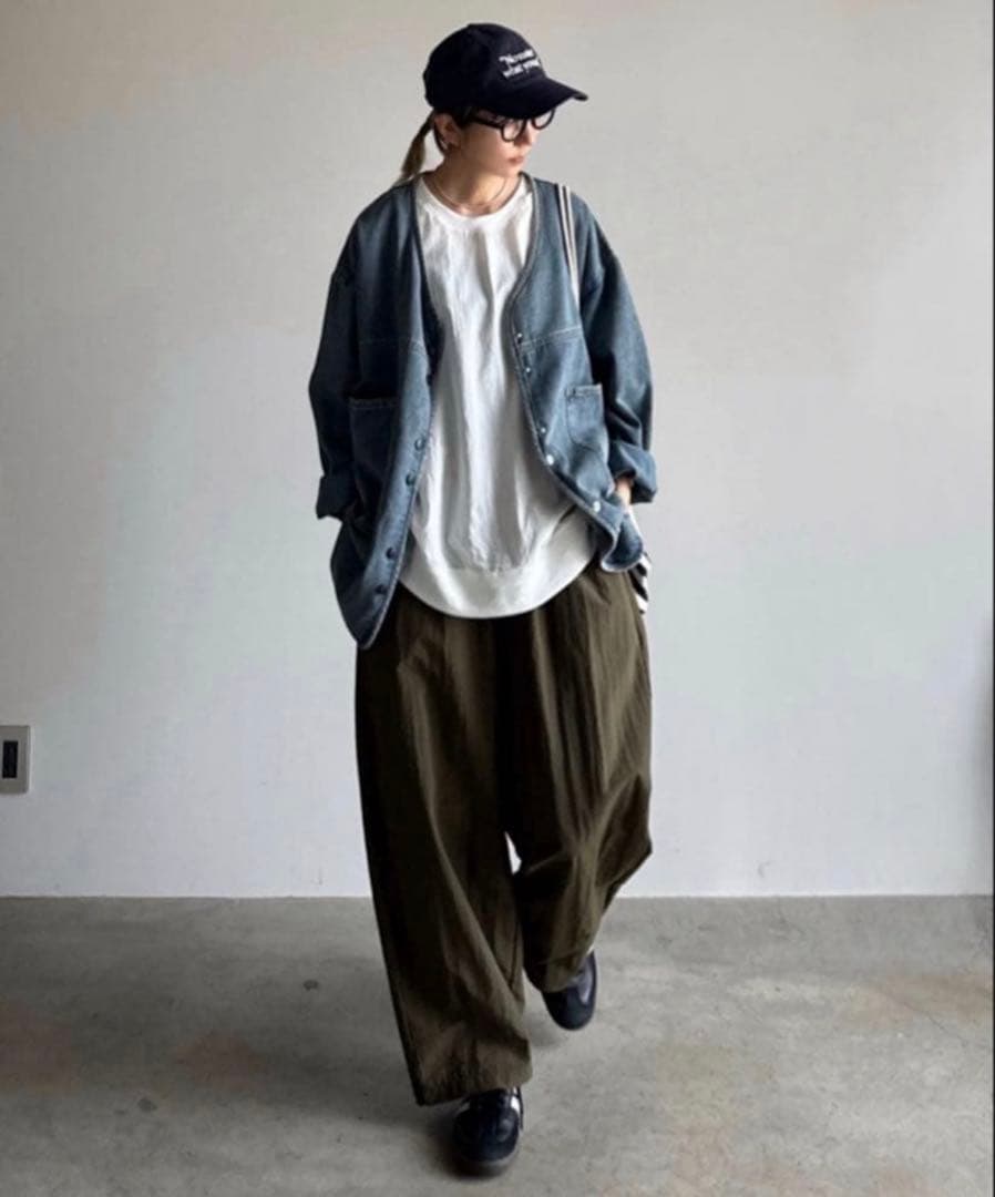 ◼️ARULLE v-collar denim jacket デニムジャケット