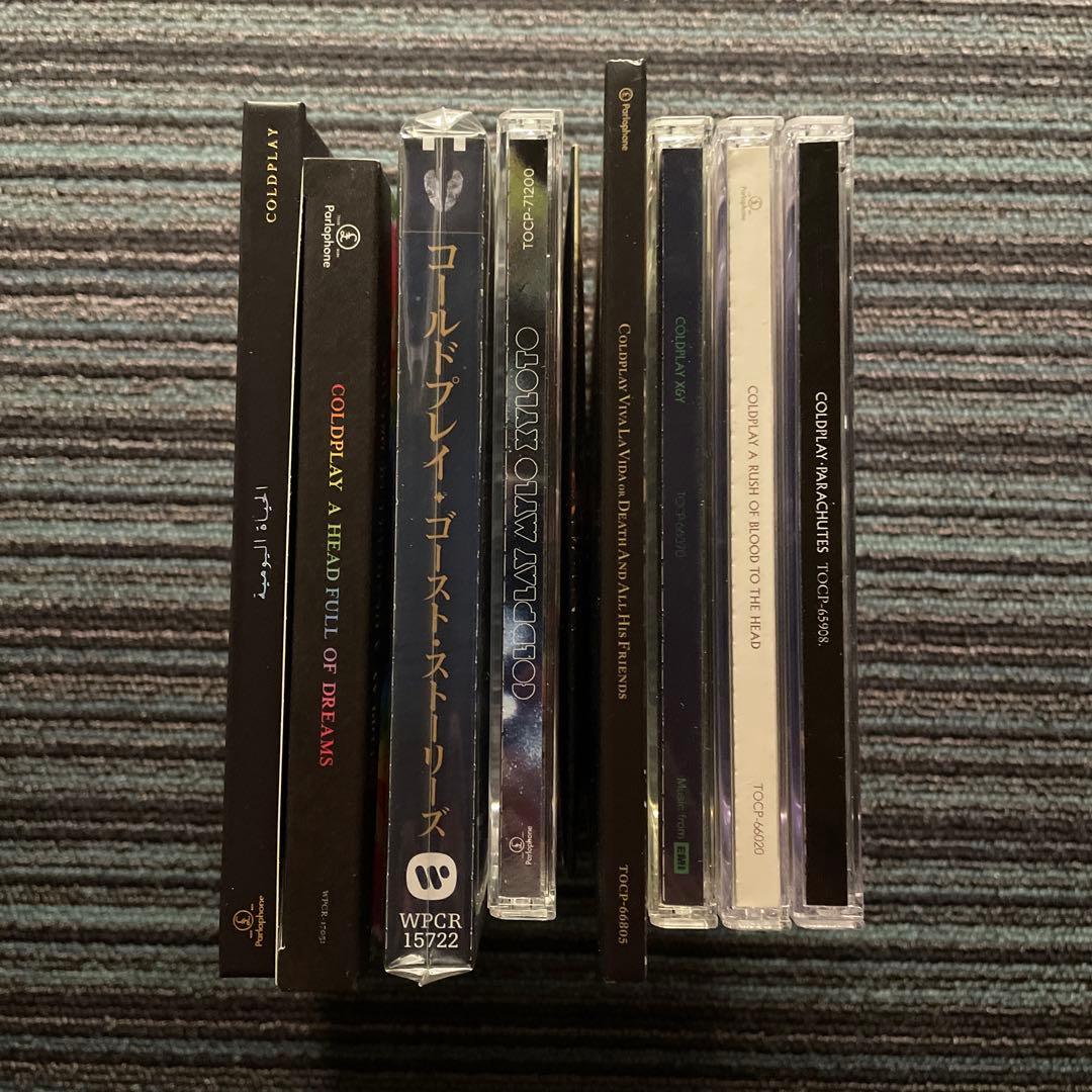 Coldplay ゴールドプレイ 国内盤CD9枚セット＋おまけ1枚 全て帯付き