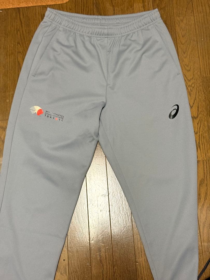 アシックス 世界陸上 東京 2025 ポロシャツ パンツ コラボレーター M