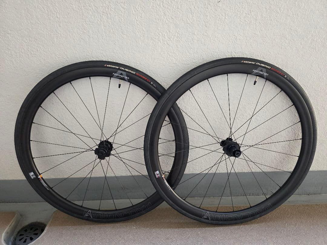 【美品】VELOMANN PALLADIUMカーボンホイール 33mm