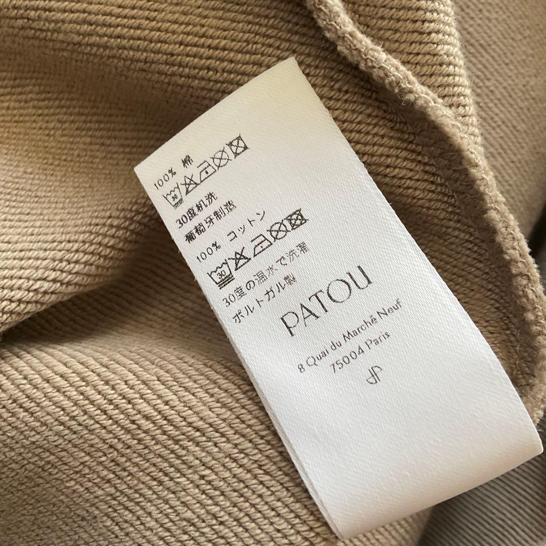 【PATOU パトゥ】超美品✨メダイヨン 刺繍ロゴ スウェットシャツS