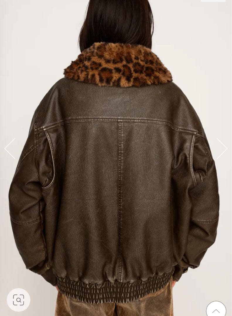 WASHED PUFFER ブルゾン