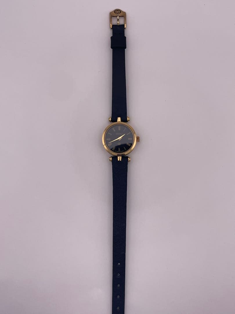 【廃番品】 GUCCI グッチ 2000L 電池、ベルト交換済み