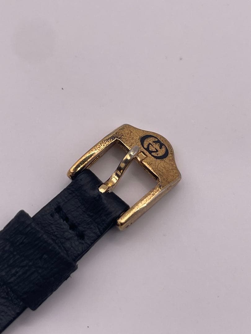 【廃番品】 GUCCI グッチ 2000L 電池、ベルト交換済み