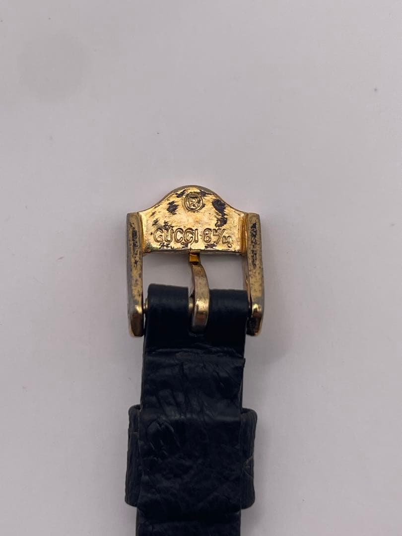 【廃番品】 GUCCI グッチ 2000L 電池、ベルト交換済み