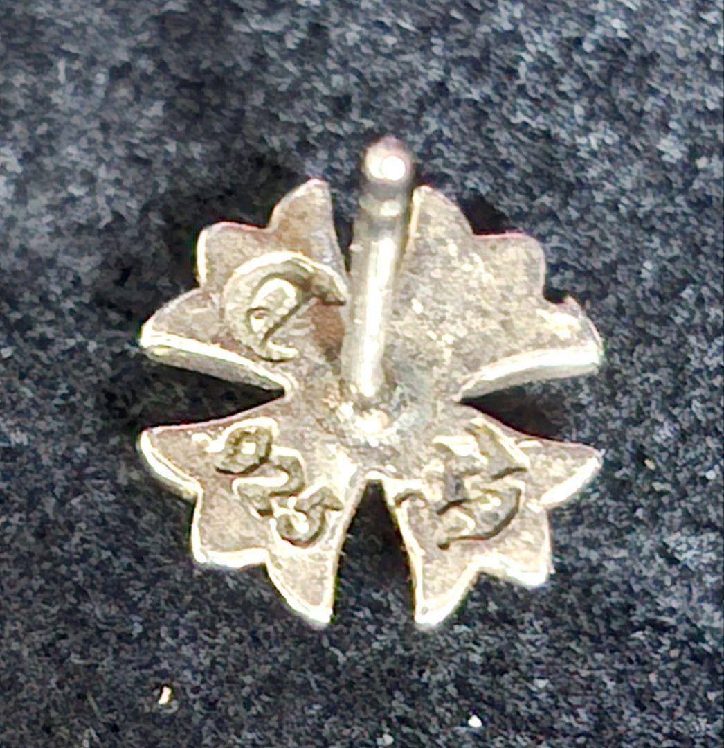 シルバー925ピアス　シルバー925クロスピアス CHROME HEARTS