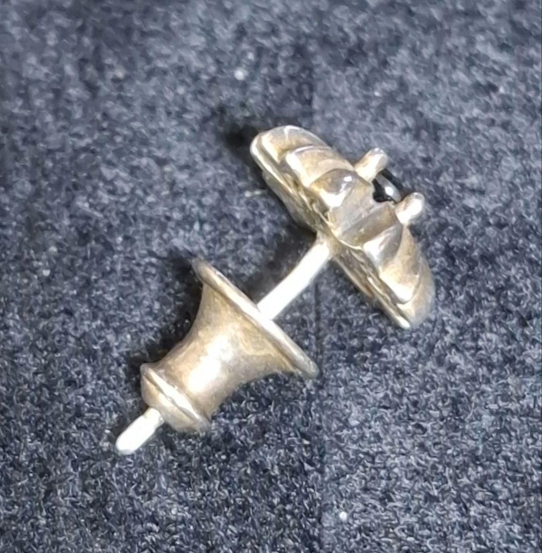 シルバー925ピアス　シルバー925クロスピアス CHROME HEARTS