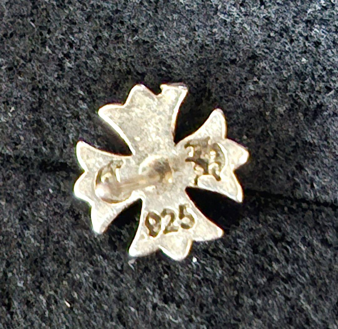 シルバー925ピアス　シルバー925クロスピアス CHROME HEARTS