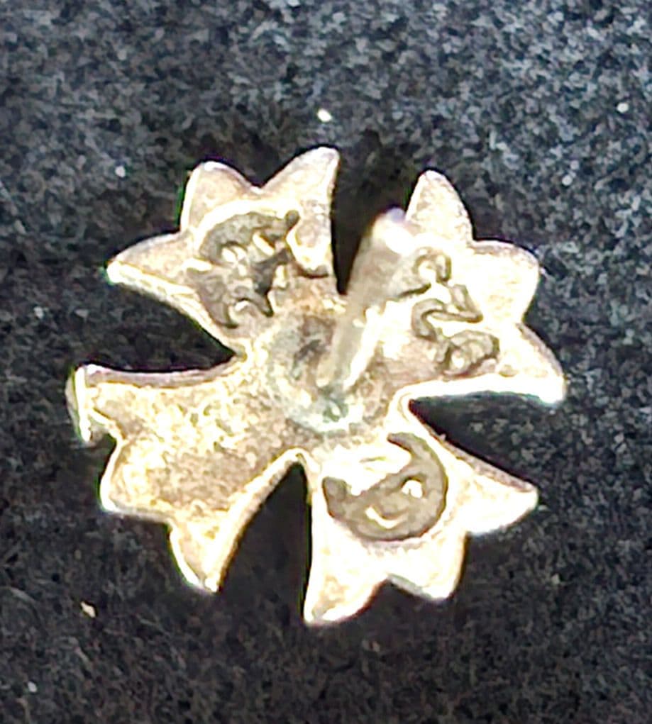 シルバー925ピアス　シルバー925クロスピアス CHROME HEARTS