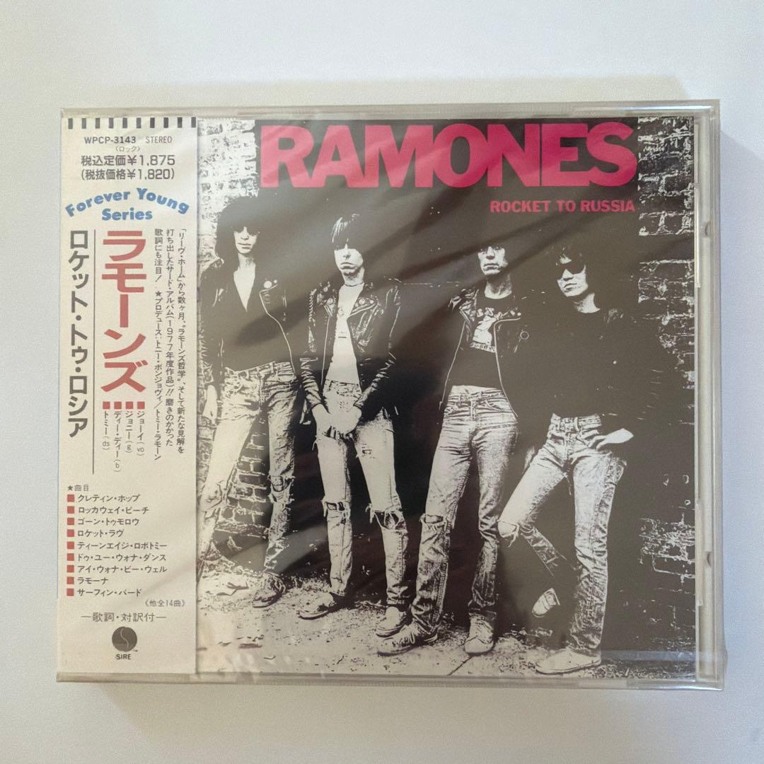 洋楽 RAMONES ROCKET TO RUSSIA CD