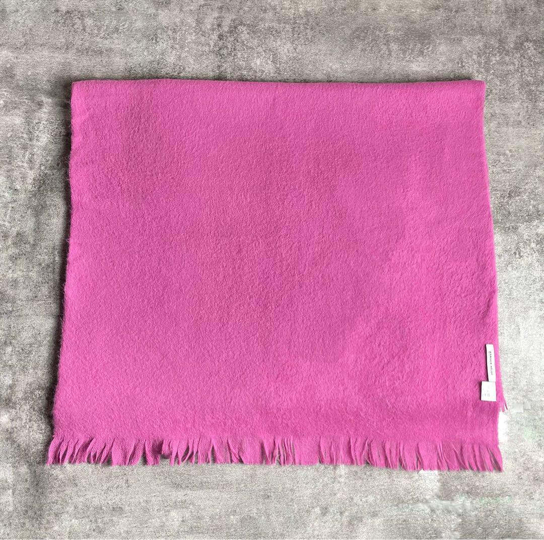 m*e様 ASAUCE MELER アルパカ100% 大判 シャギーストール 割