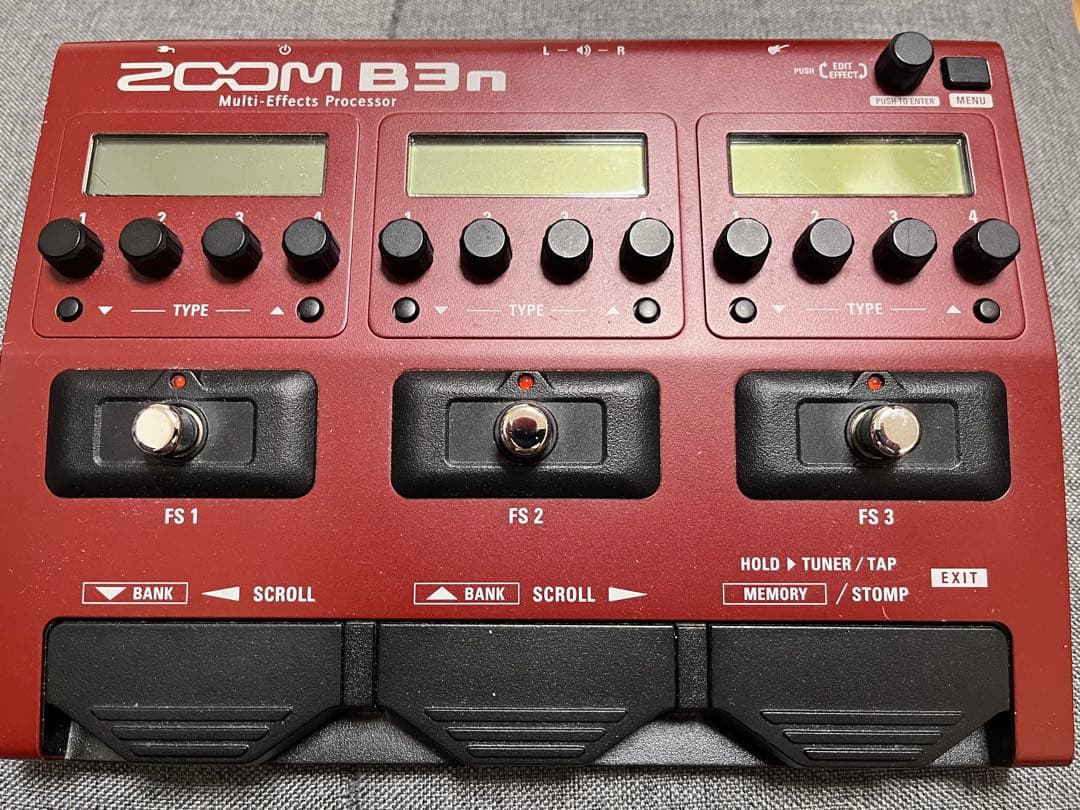 ZOOM B3n マルチエフェクトプロセッサー