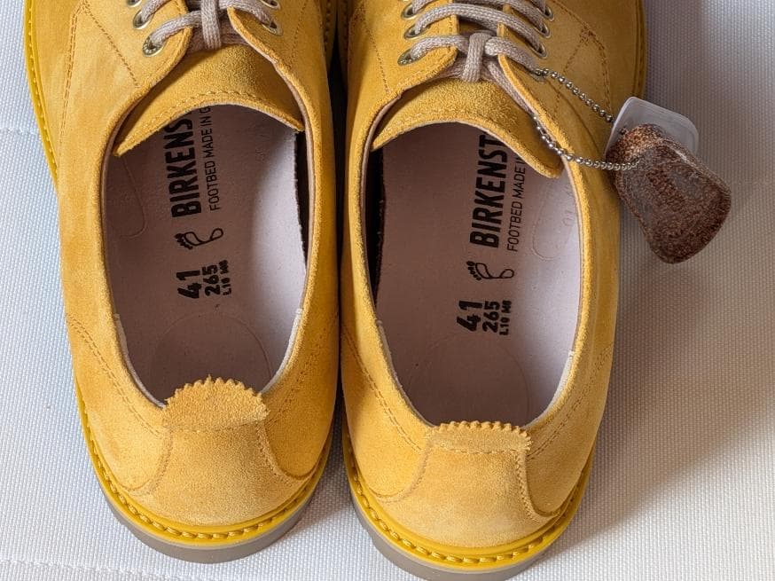 マ*ー様 新品BIRKENSTOCK クレイヴァーオーク スエードレザーシューズ