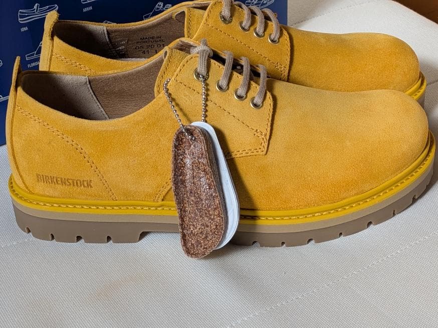 マ*ー様 新品BIRKENSTOCK クレイヴァーオーク スエードレザーシューズ