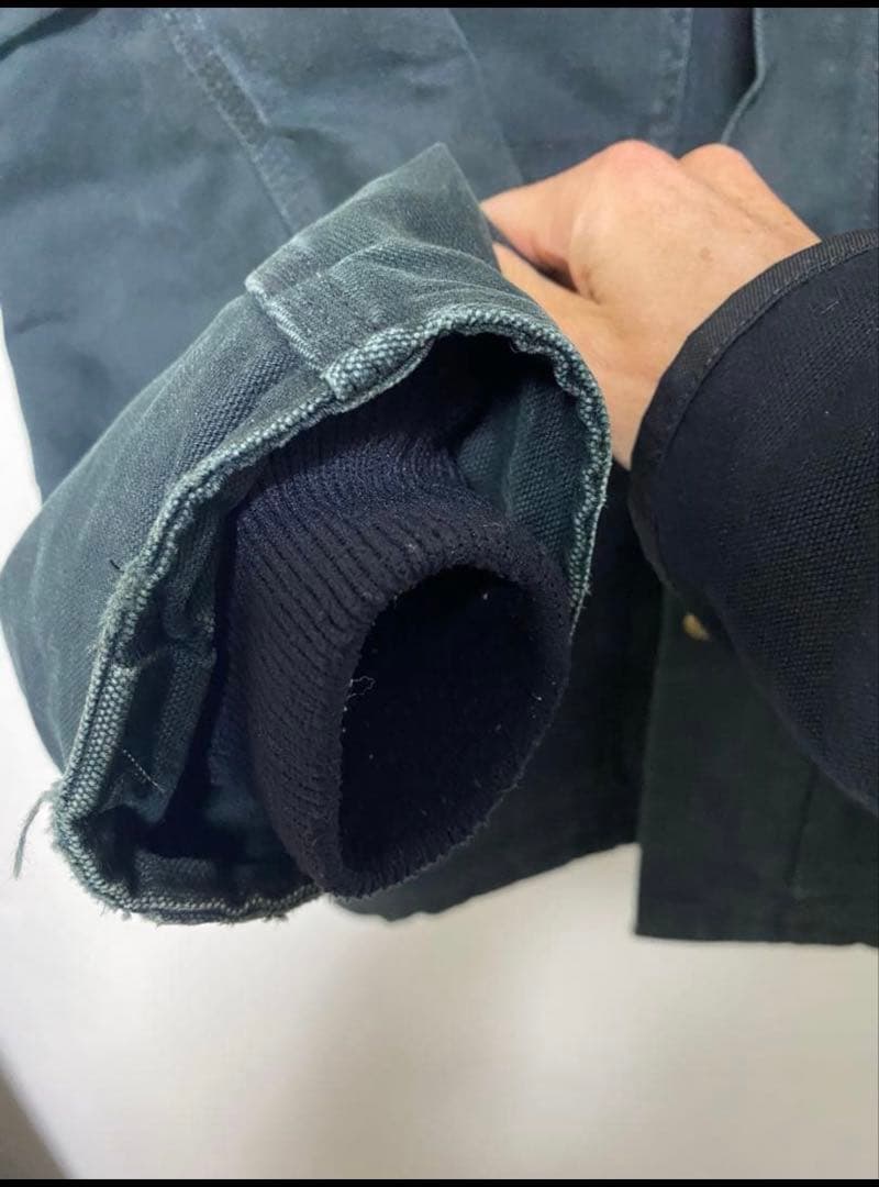 レア！Carhartt ダックトラディショナルコート ブラックSサイズ