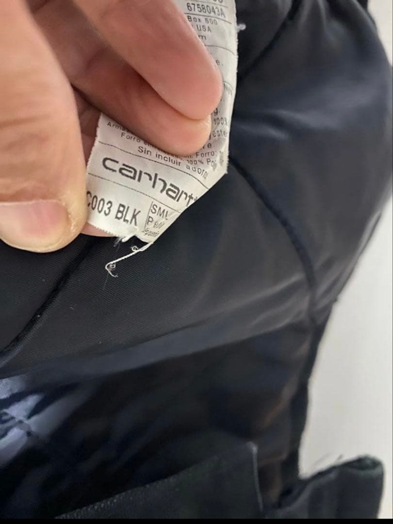 レア！Carhartt ダックトラディショナルコート ブラックSサイズ