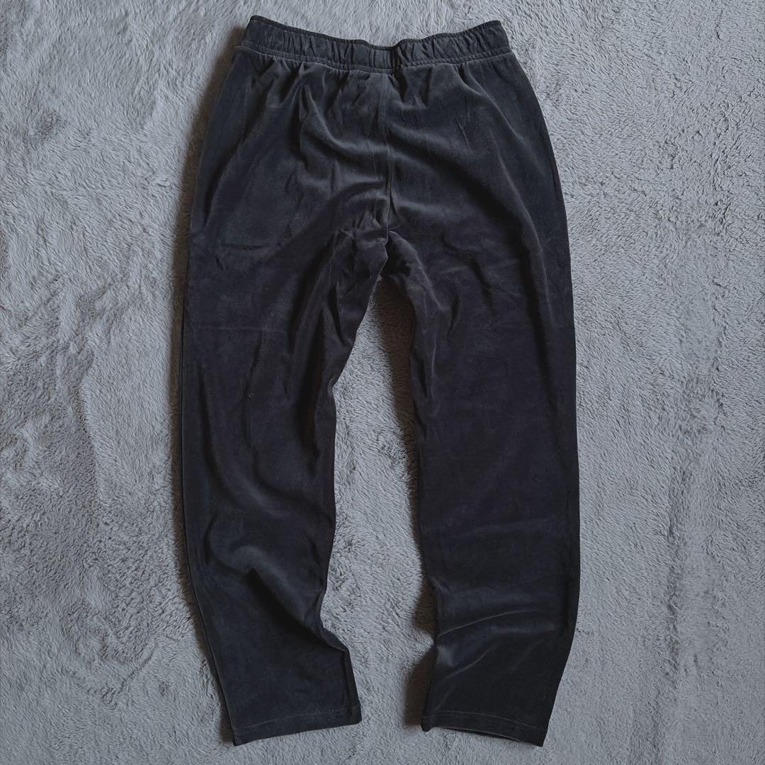 新品 プーマ PUMA ベロア セットアップ 上下セット ブラック XL L