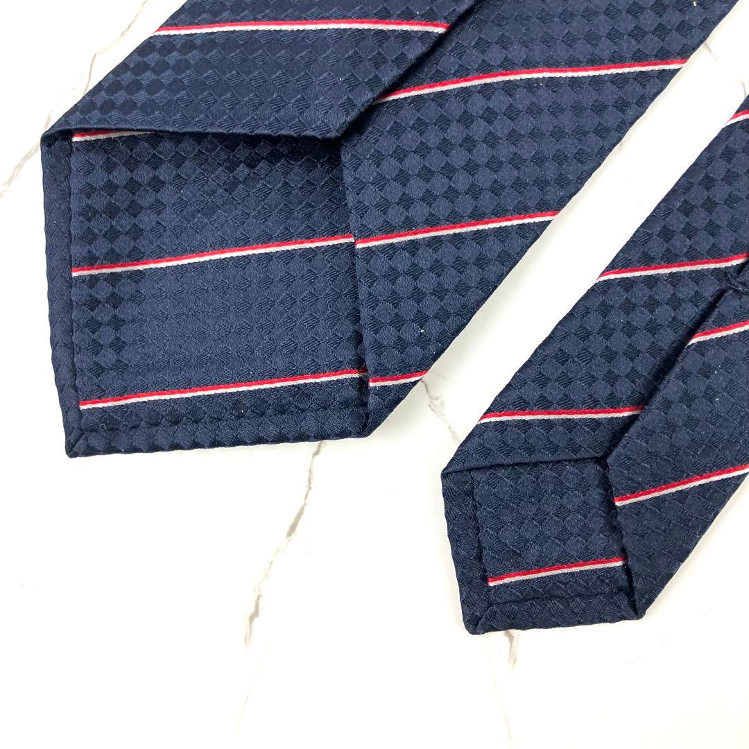 hide　未使用級　現行モデル　ルイヴィトン　ネクタイ　エク　ダミエ　スト