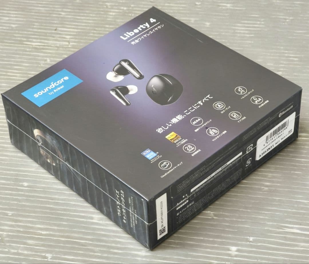 Anker アンカー サウンドコア Liberty 4 完全ワイヤレスイヤホン
