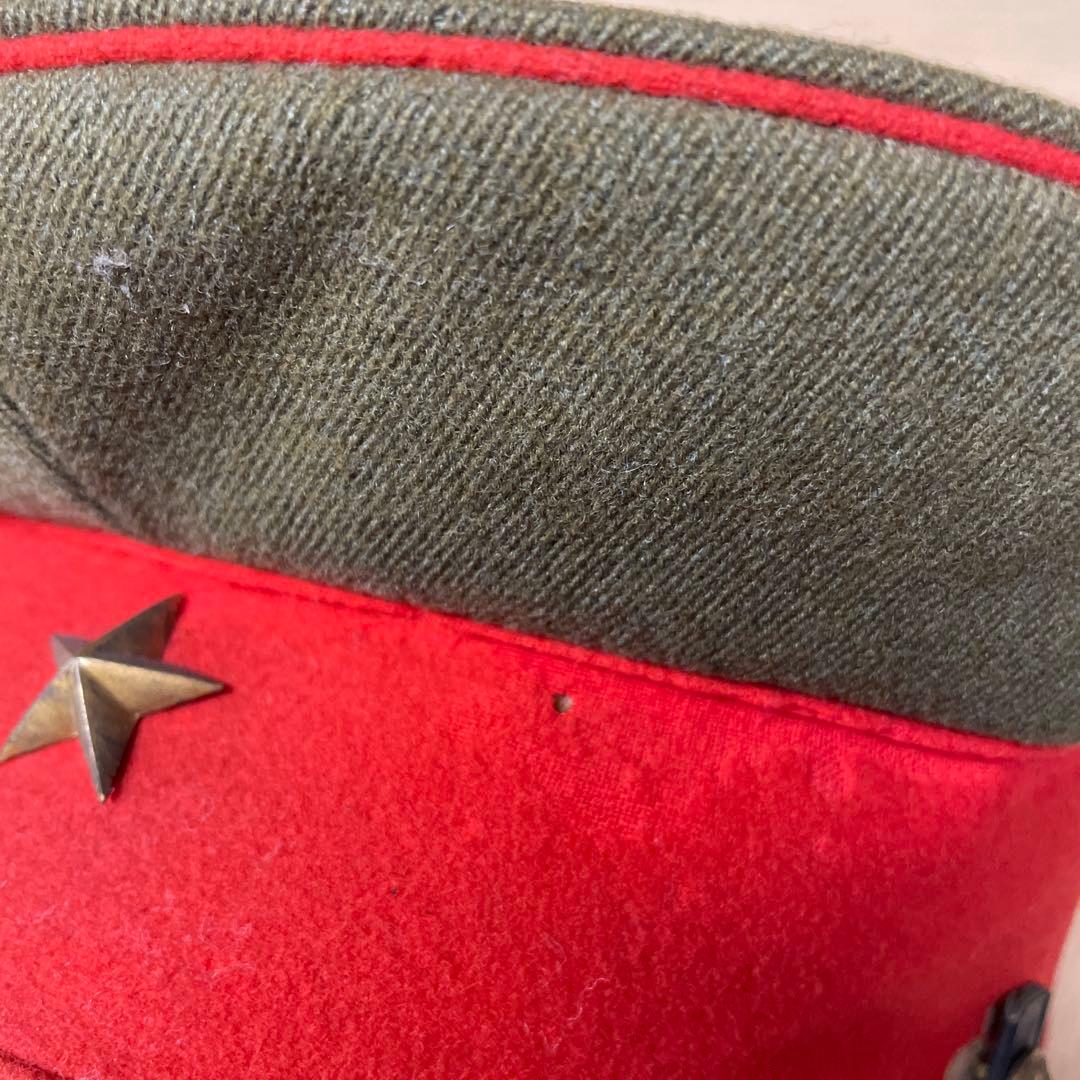 大日本帝国陸軍将校制帽　当時物　旧日本軍　帽子