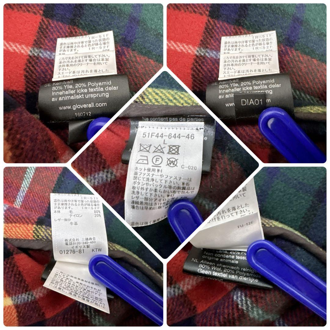 や*ぢ様 BLACK LABEL×Gloverall ダッフルコートキャメル　L