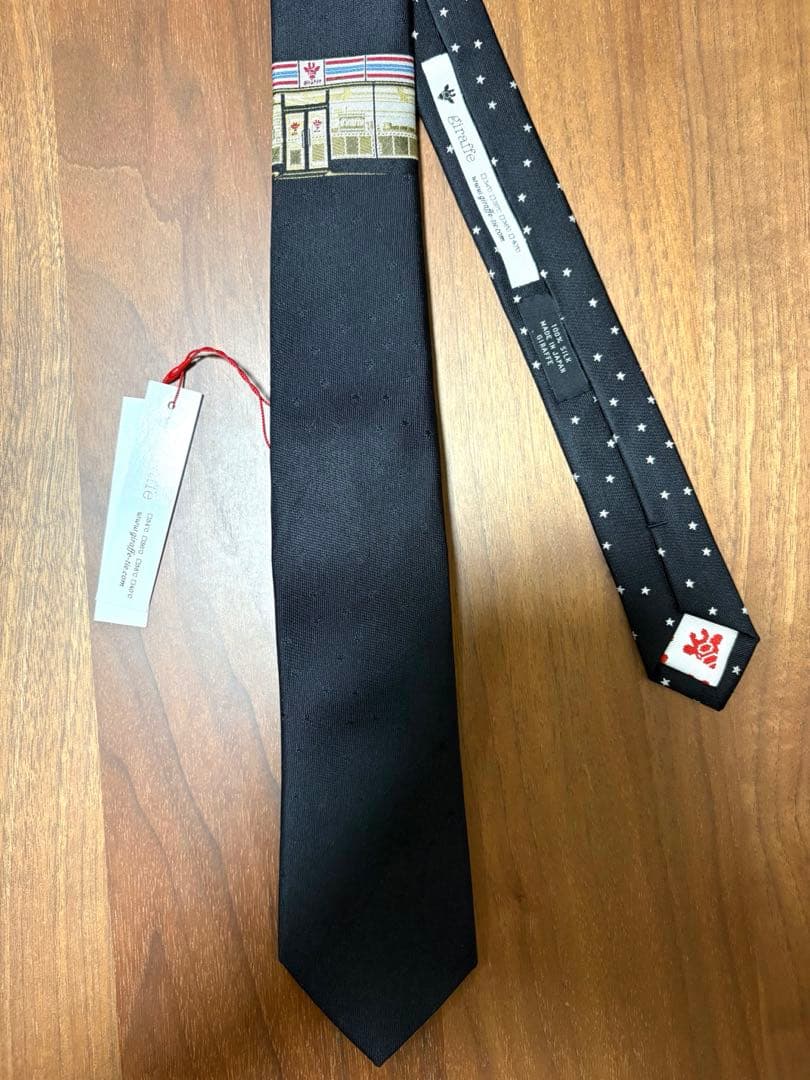 ▶︎【早い者勝ち】giraffe★ネクタイ★コンビニ★星柄