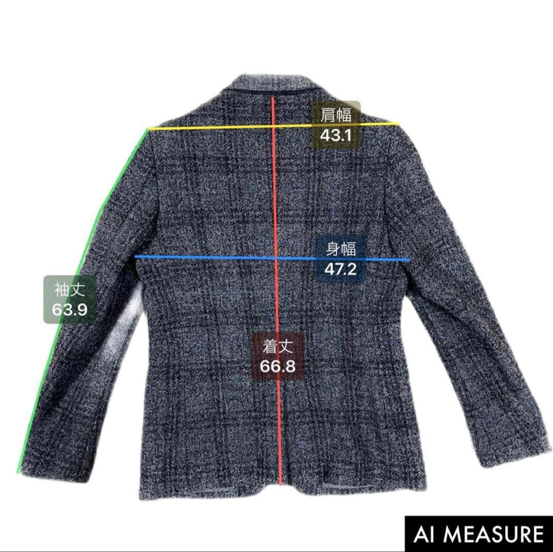 【極美品】ハリスツイード✖︎ジャーナルスタンダード　ペンチェック　M相当