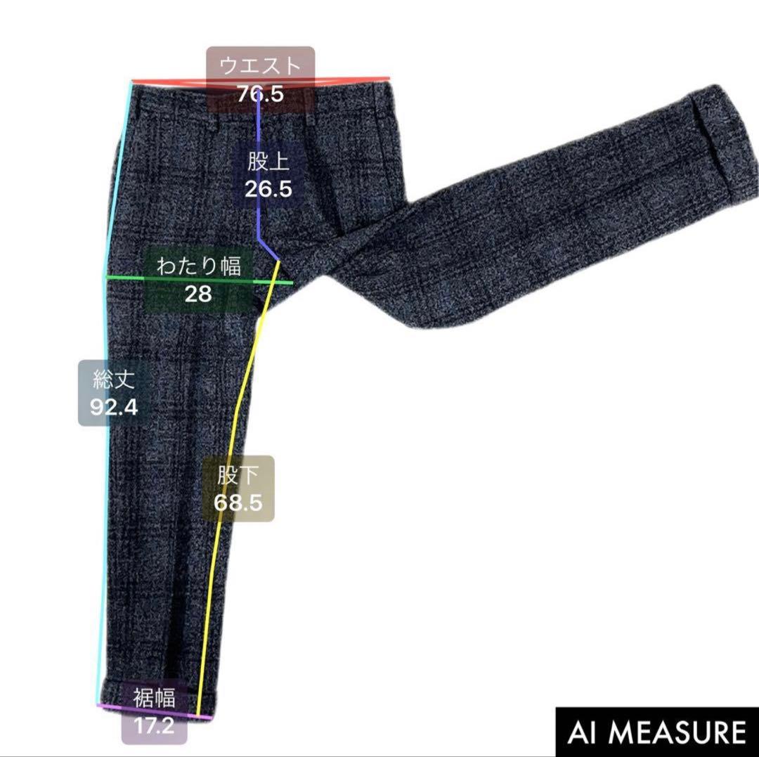 【極美品】ハリスツイード✖︎ジャーナルスタンダード　ペンチェック　M相当