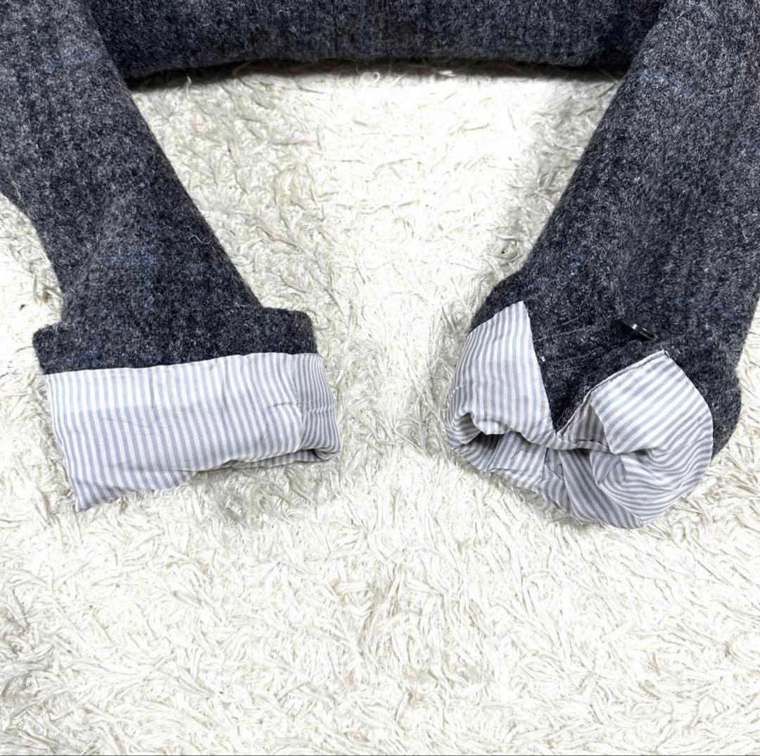 【極美品】ハリスツイード✖︎ジャーナルスタンダード　ペンチェック　M相当