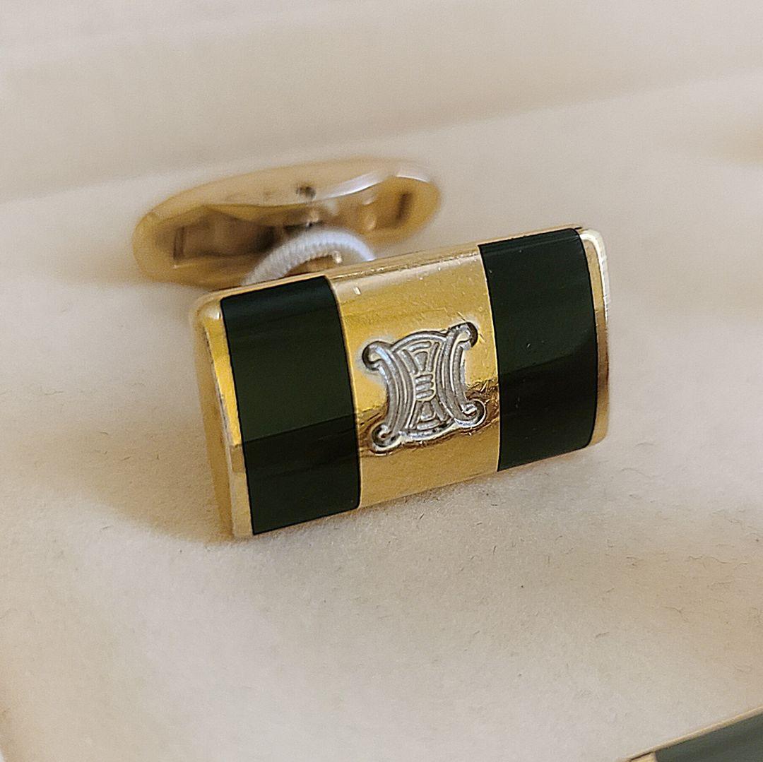 【正規品】CELINE/セリーヌ カフリンクス/ネクタイピン/カフスボタン