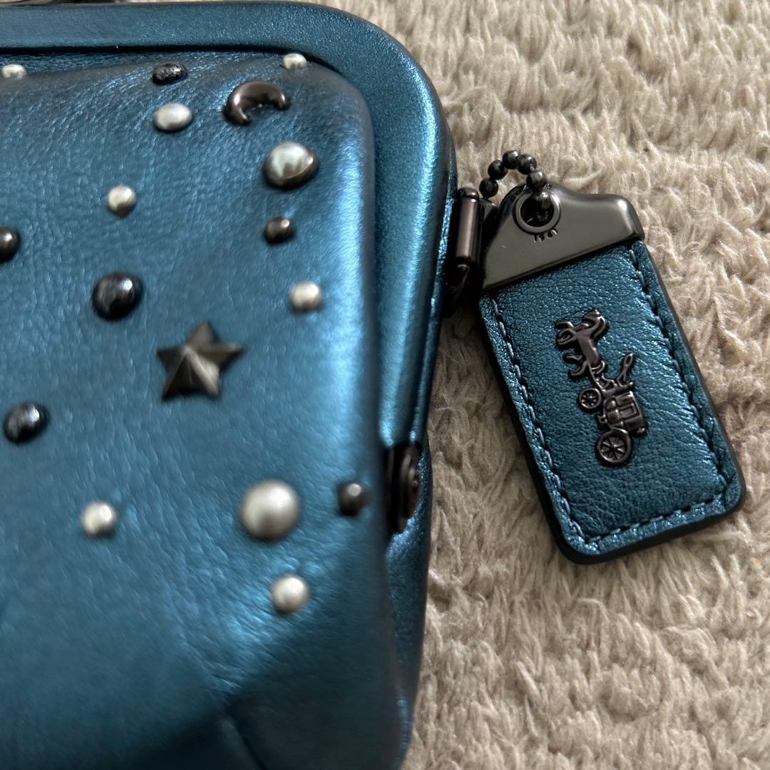 【希少】水原希子コーチコラボ小銭入　ポーチ