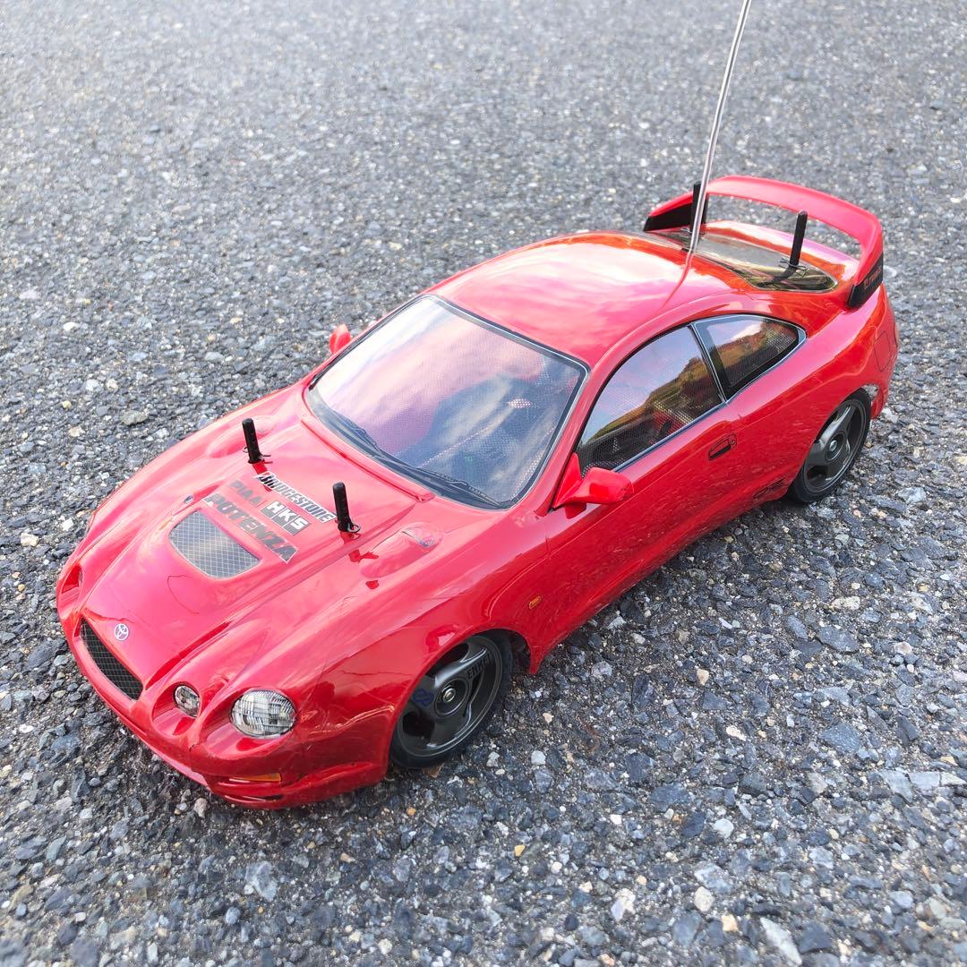 タミヤ トヨタ セリカ GT-FOUR 1/10 RCカー プロポ付 走行可能