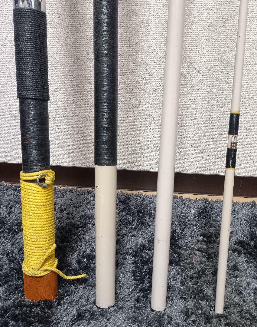 メーカー不明4本継ぎ底物竿！クエ石鯛釣りに