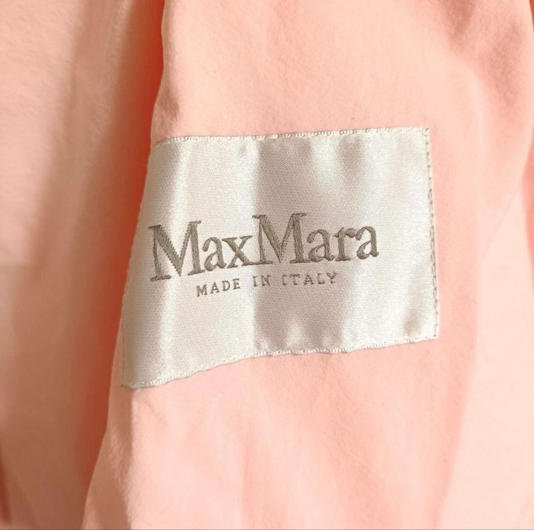 マックスマーラ 薄トレンチコート ロングシャツ 白タグ 薄素材