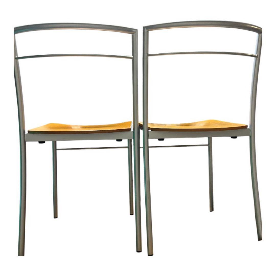 【2脚セット】Calligaris カリガリス　ダイニングチェア　ACTUS