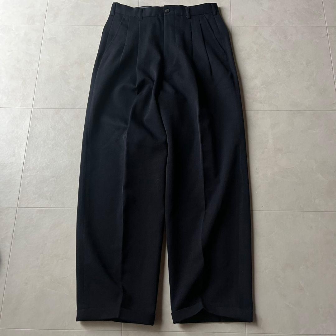 豪華5点セット 小さめ vintage 金ボタン ダブルスーツ 紺