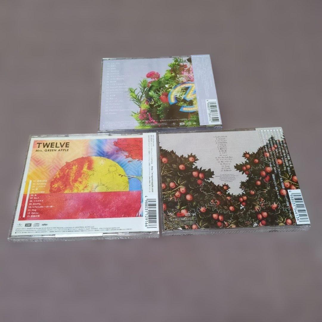 邦楽 Mrs. GREEN APPLE Attitude & 5 & Twelve