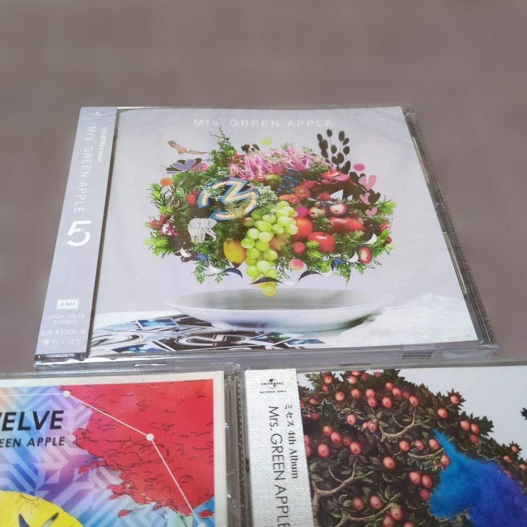 邦楽 Mrs. GREEN APPLE Attitude & 5 & Twelve