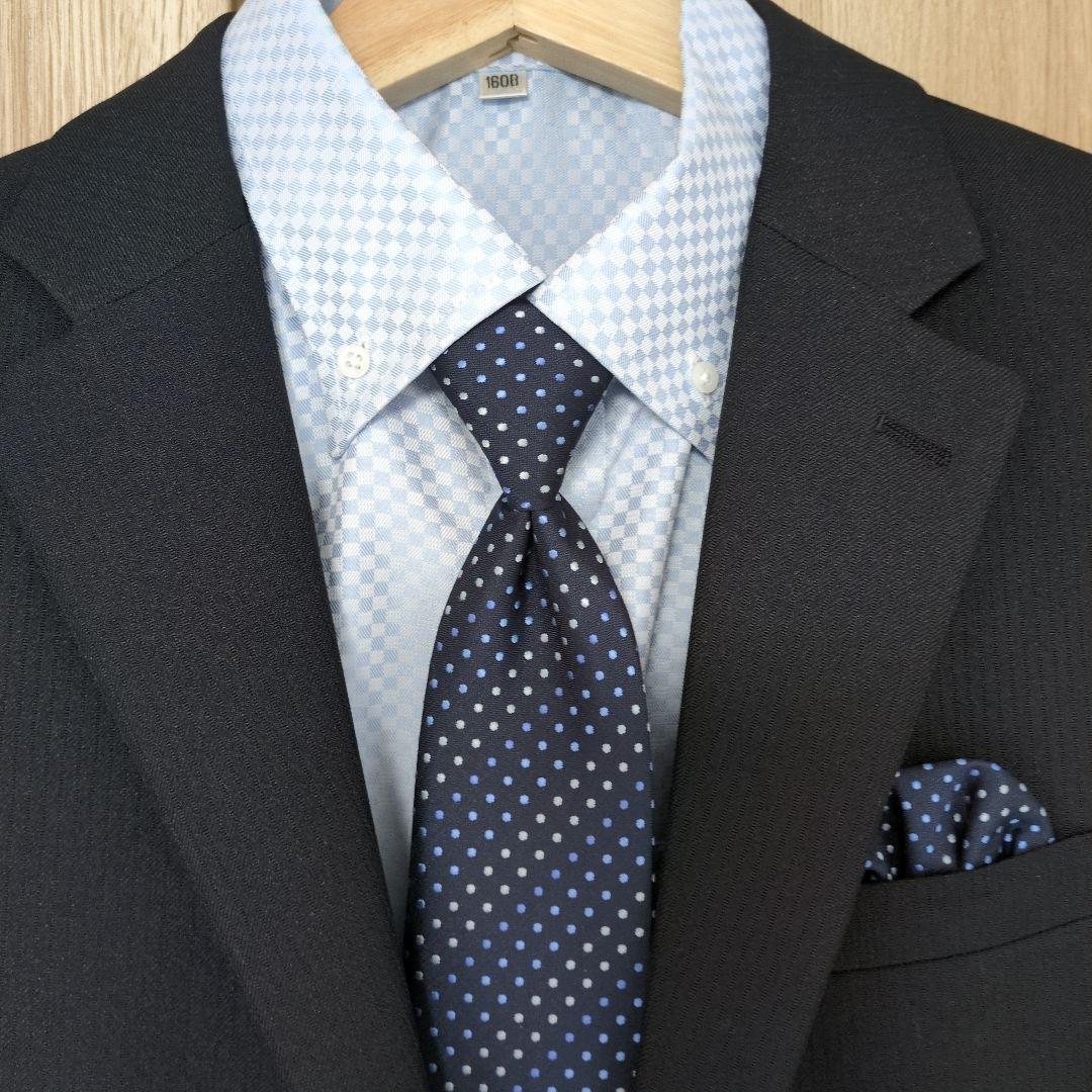 卒業式　スーツ　フォーマル　　男の子　　160B スーツ　ブラック