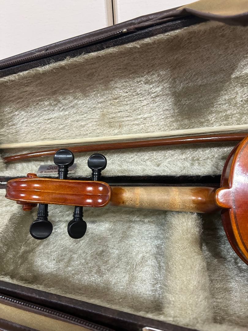 中古　SUZUKI バイオリン　1/8 No200 本体、弓2本、ケース