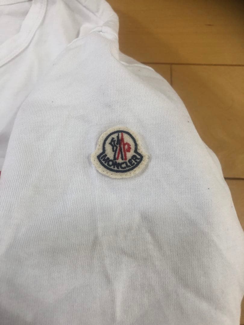 モンクレール MONCLER tシャツ　ボックスロゴ　半袖　L