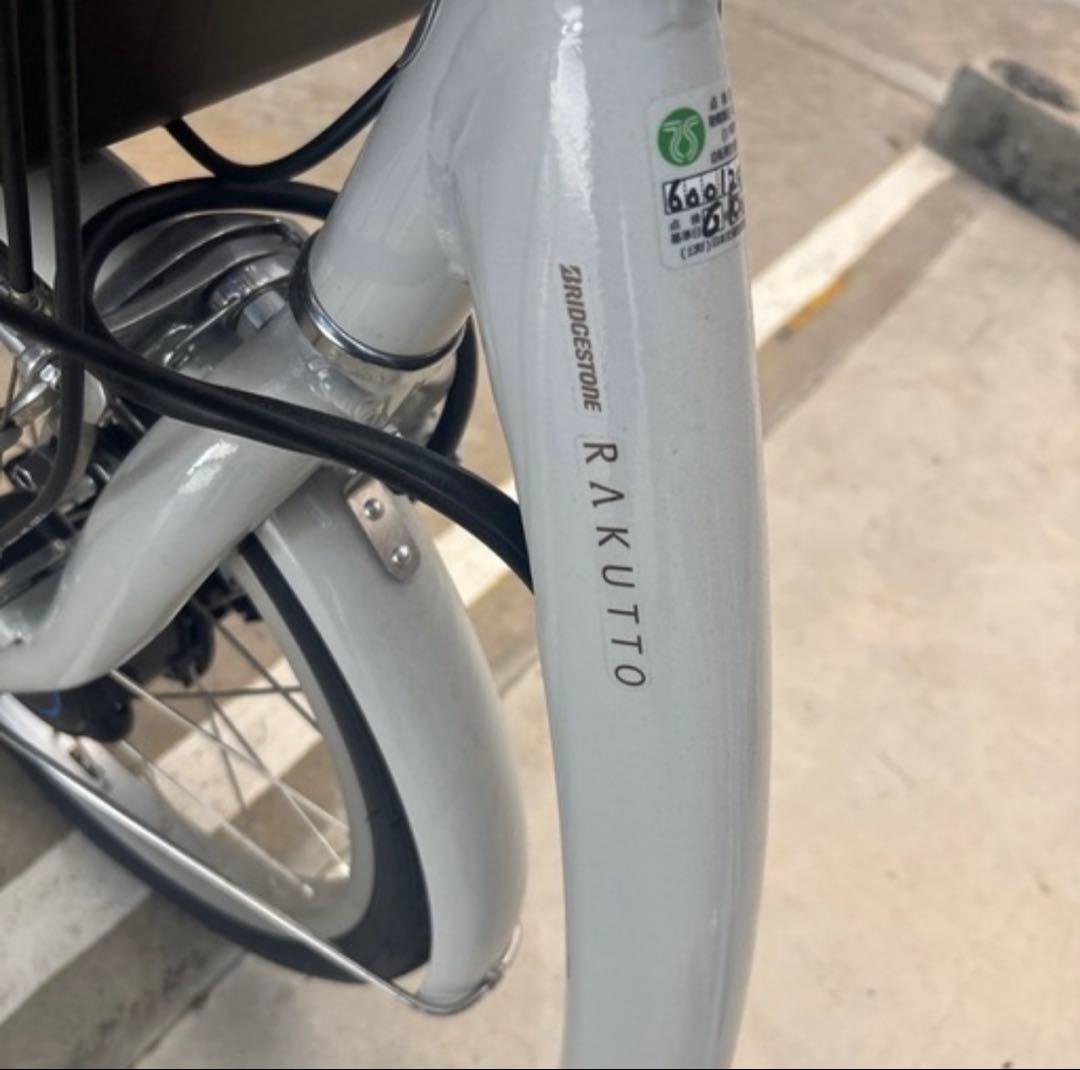 RIKUTTO 電動アシスト 三輪車 グレー