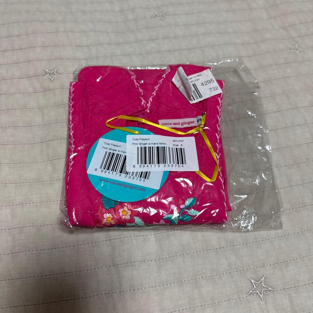 Cocoandginger TulipPlaysuit 新品 3Y&5Yセット