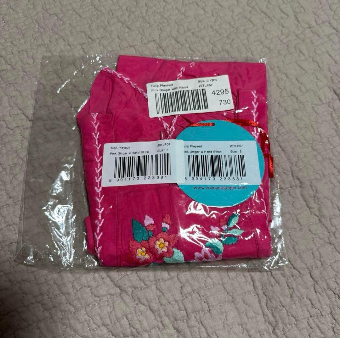 Cocoandginger TulipPlaysuit 新品 3Y&5Yセット