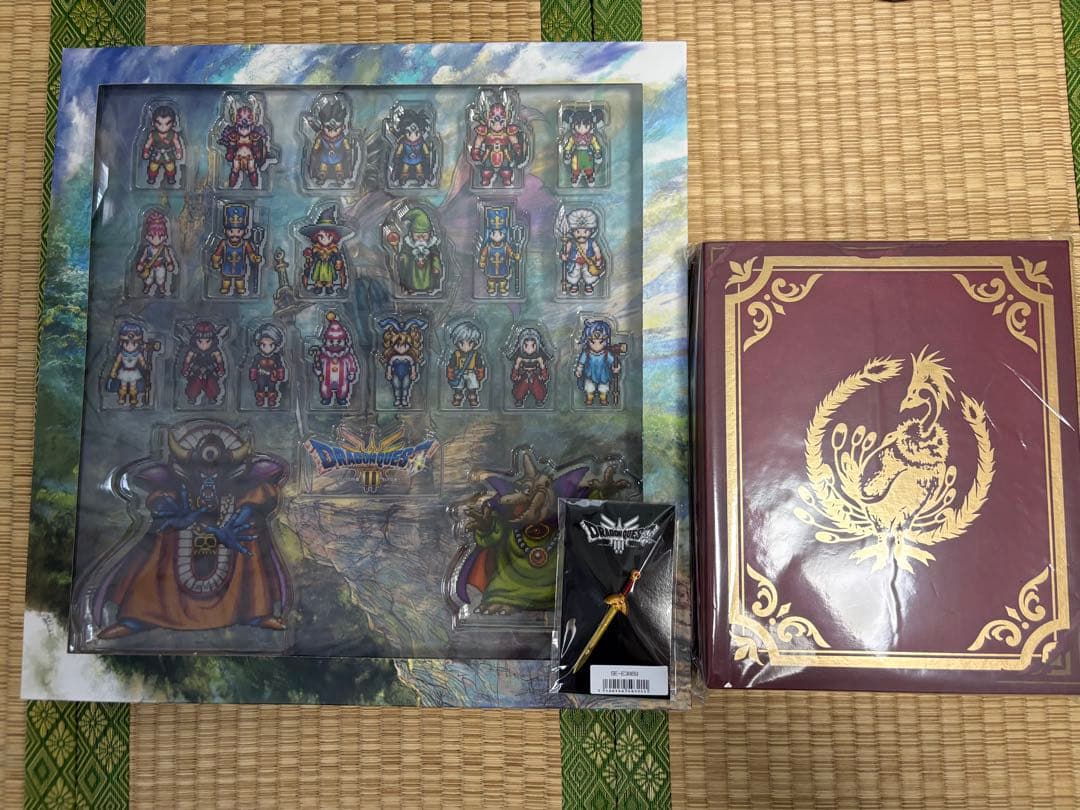 ドラゴンクエストIII 　アクリルブロックコンプリートセット　特典のみ