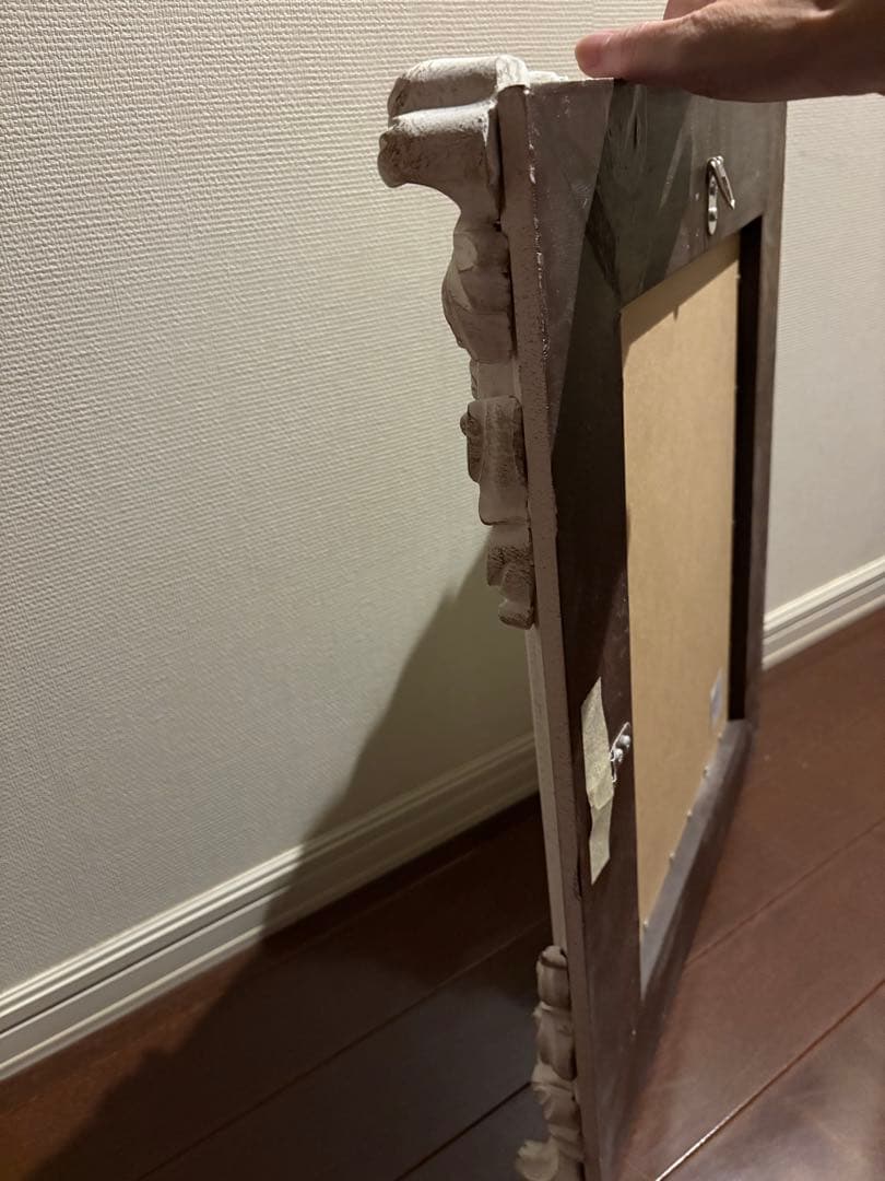 フレンチスタイル壁掛けミラー