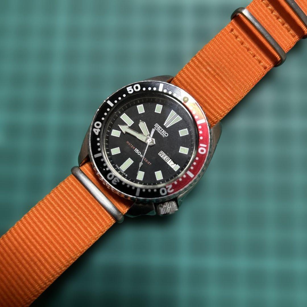 招*猫様 中古セイコーブランドダイバー SEIKO セイコー自動巻き腕時計