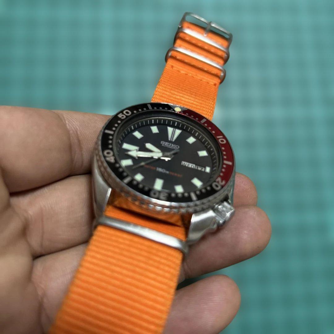 招*猫様 中古セイコーブランドダイバー SEIKO セイコー自動巻き腕時計