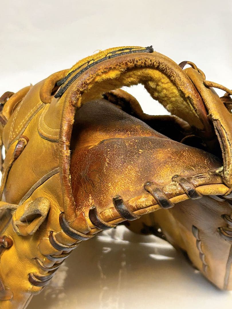 【即戦力】ミズノプロ 硬式 外野手用 グローブ 使用感あり特価 左投げ用